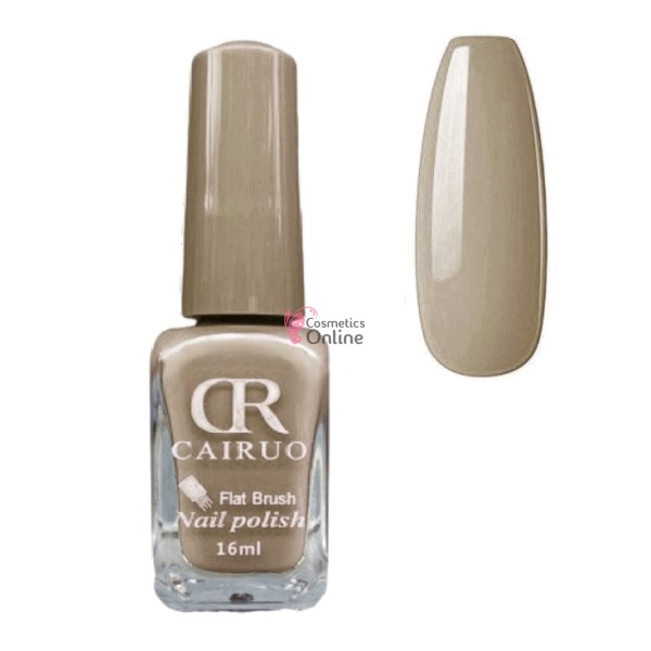 Lac de unghii CR Cairuo Flat Brush de 16 ml Cod 33 -  Champagne Beige